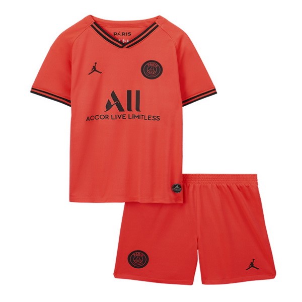 Camiseta Paris Saint Germain 2ª Niños 2019-2020 Naranja